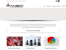 Tablet Screenshot of mansci.net
